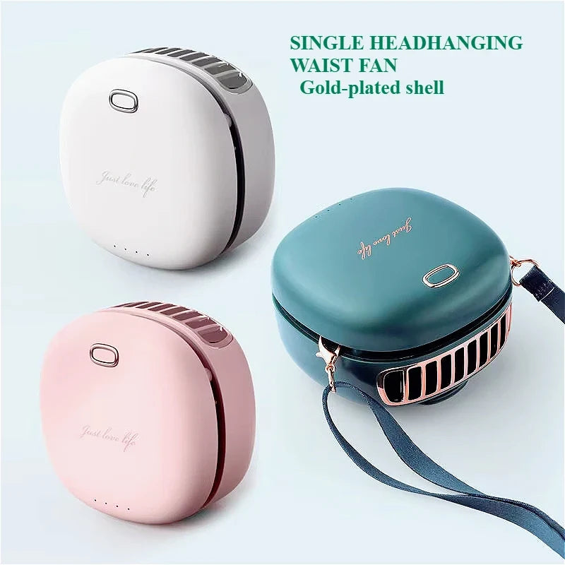 URGGU Bladeless Neck Fan – USB Portable 3-Speed Hands-Free