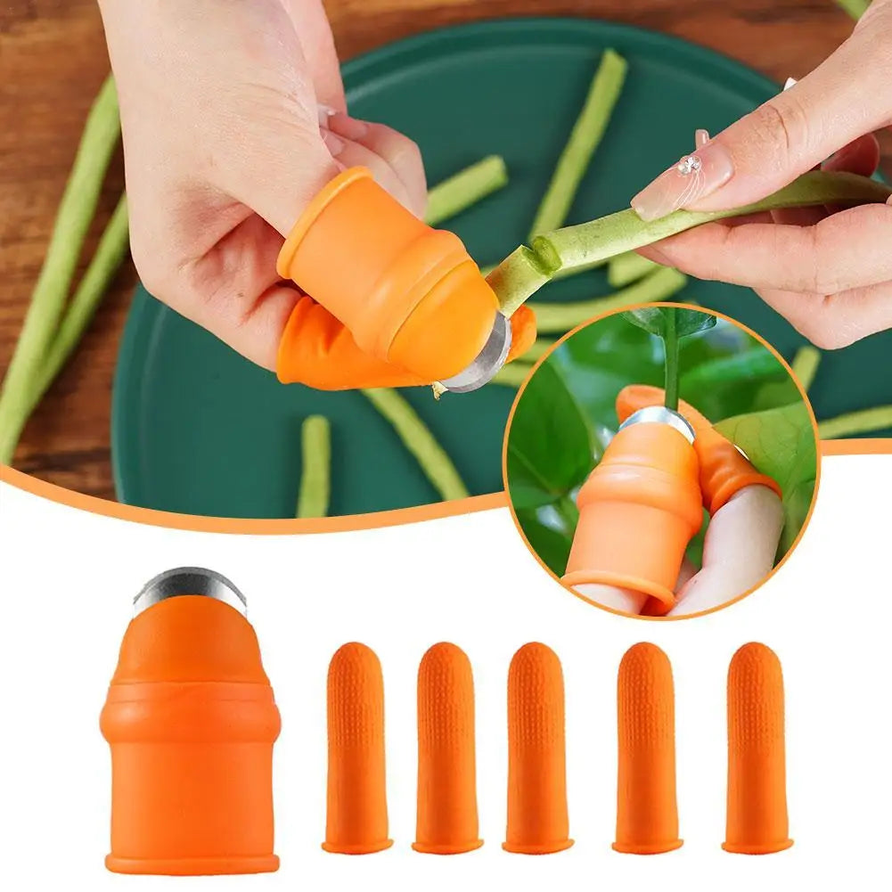 Silicone Thumb Knife – Garden Harvesting & Finger Protector Tool