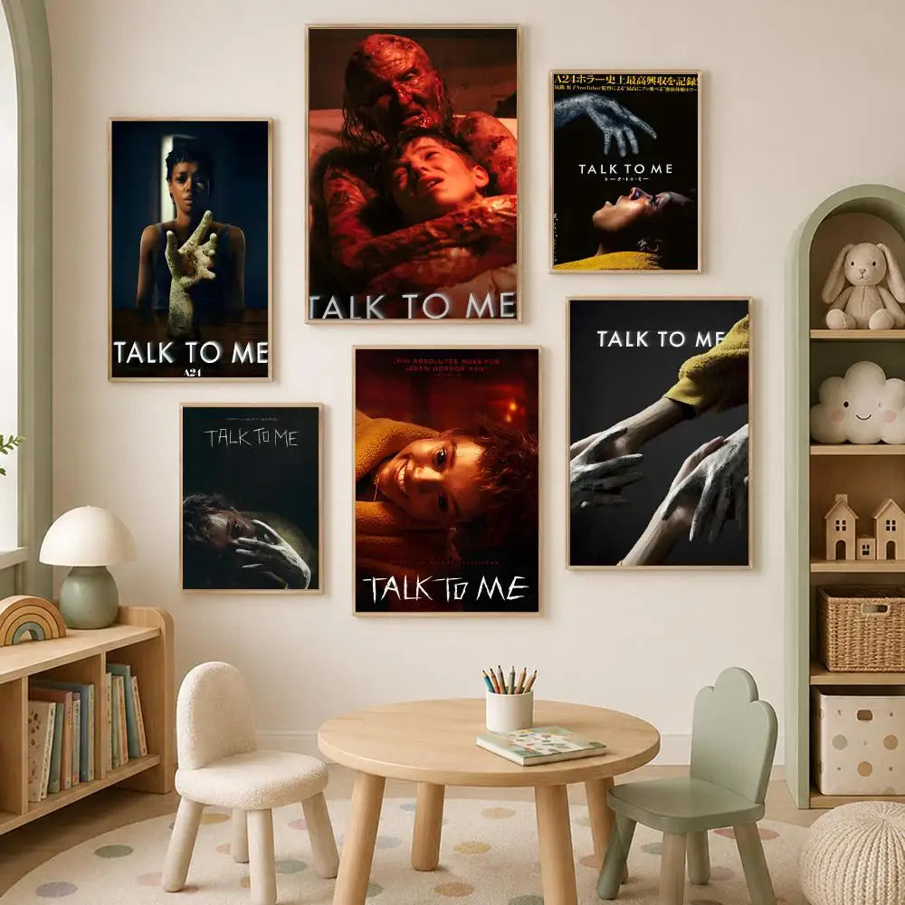 Talk to Me Movie Poster – Self-Stick HD PVC Wall Art