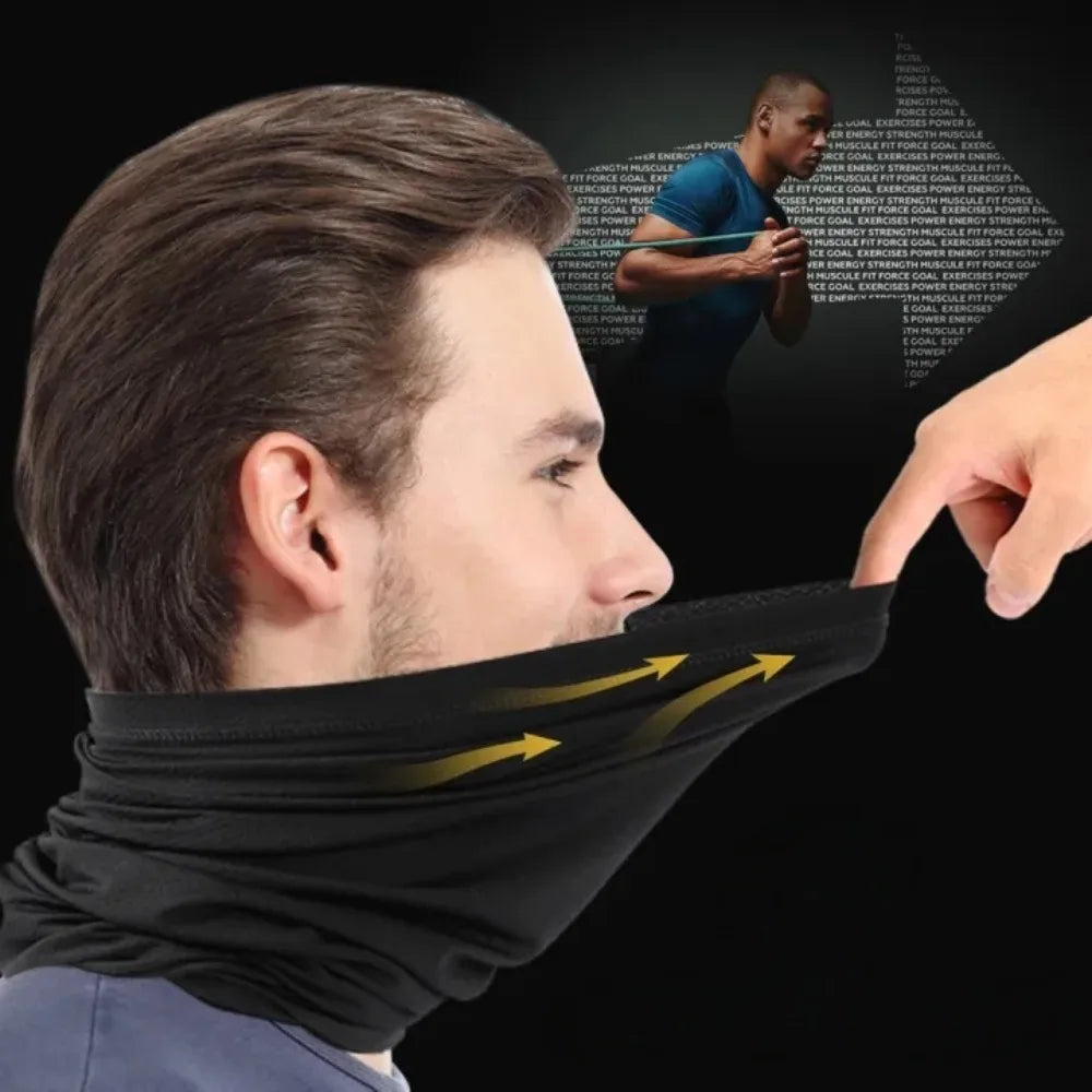 Breathable Cycling Face Mask & Neck Gaiter | Outdoor Sport