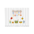 No-Drill Kitchen Cabinet Curtain – Dust & Oil Fume Cover