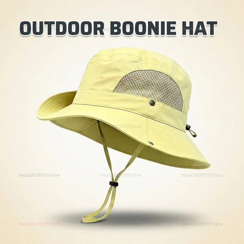 Unisex Quick-Dry Fisherman Sun Hat | Breathable Anti-UV Outdoor