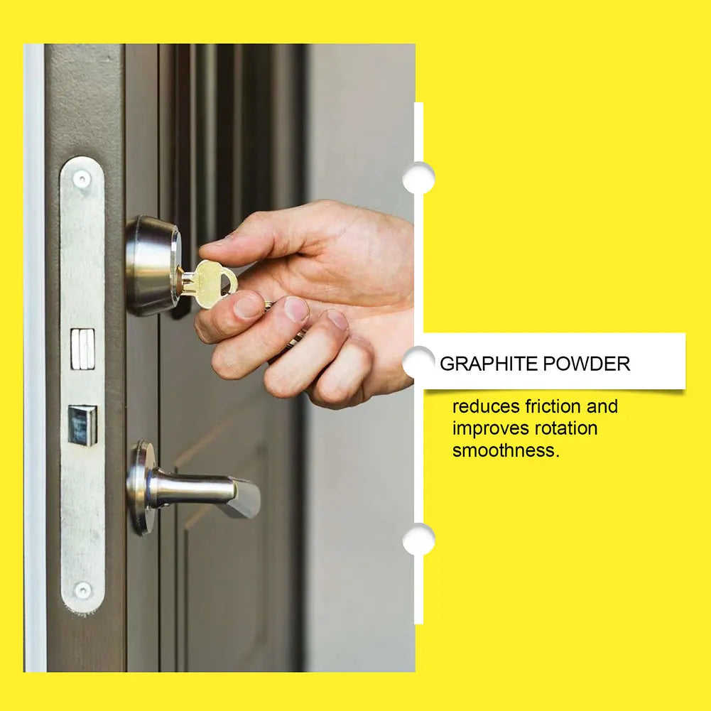 Graphite Dry Lubricant Powder for Lock Cylinders | Vecligt