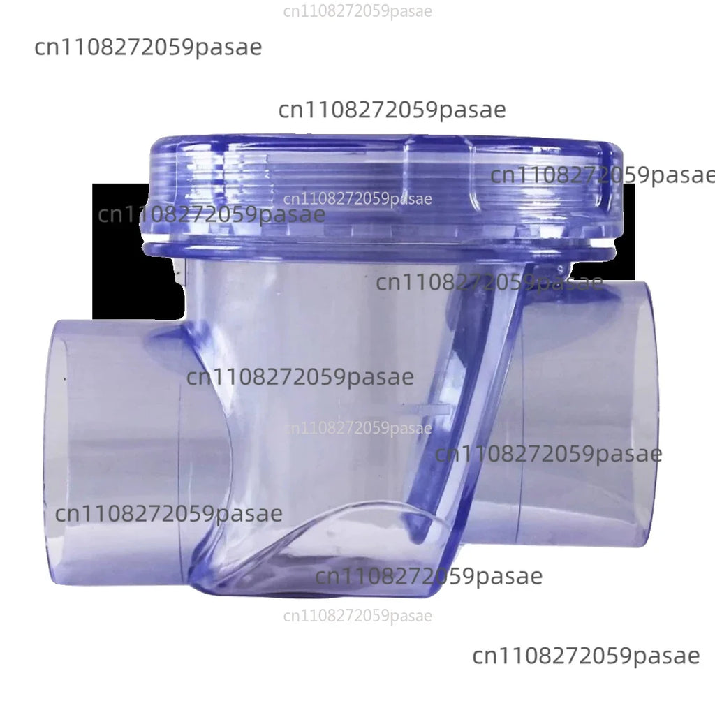 50mm UPVC Transparent Flap Check Valve – Non-Return Drain Set