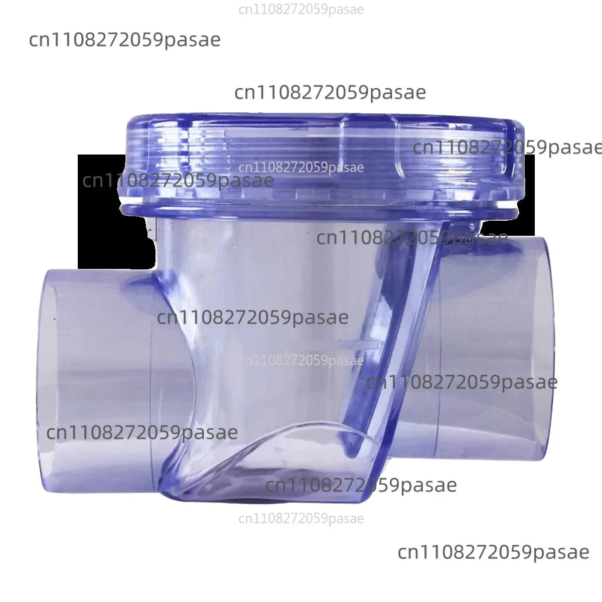 50mm UPVC Transparent Flap Check Valve – Non-Return Drain Set