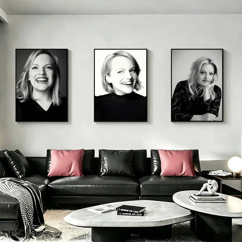 Elisabeth Moss HD Art Poster – Waterproof Sticky Wall Decor