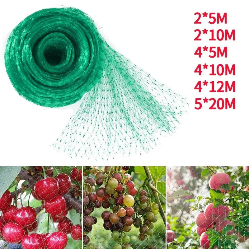 Green Garden Netting UV-Resistant PE Mesh – Bird & Deer Guard
