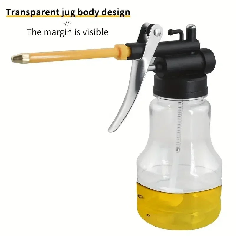 250ml Transparent High-Pressure Pump Oiler – Lubrication Can