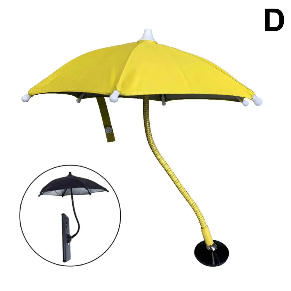Magnetic Phone Sunshade Umbrella | 360° Outdoor Sun Cover