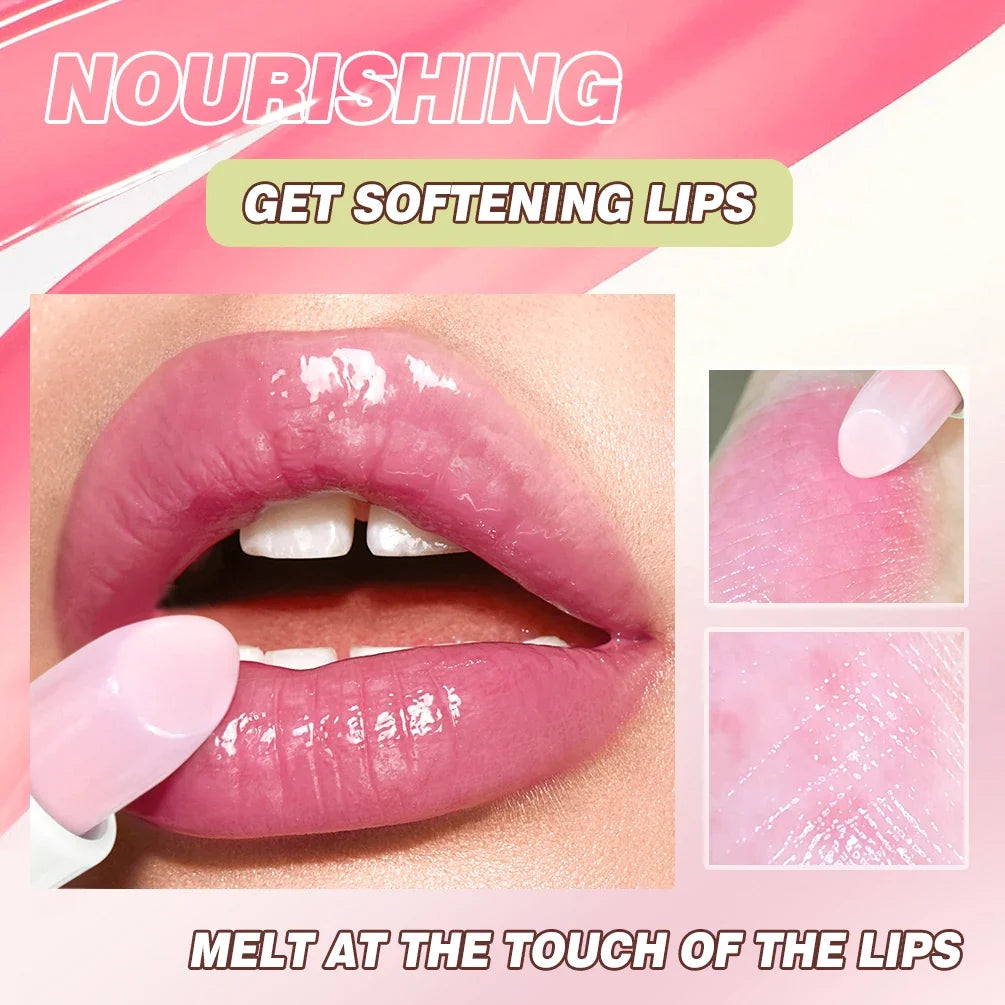 QiBest 3-Piece Color Changing Lip Balm Set | Tinted & Moisturizing