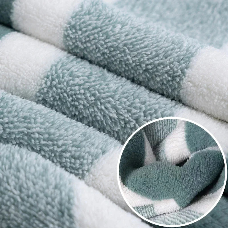 Soft Absorbent Couple Bath Towels | Large Wrapping Towel Set