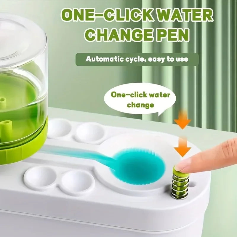 Paint Brush Cleaner Machine | Water Circulation Art Washer