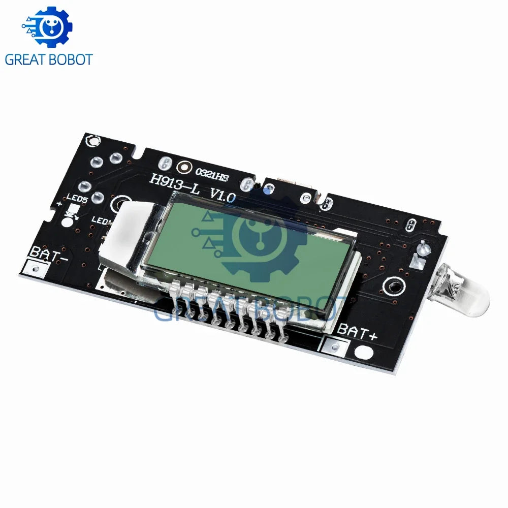 Dual USB Power Bank PCB Module 5V 1A 2.1A | 18650 DIY