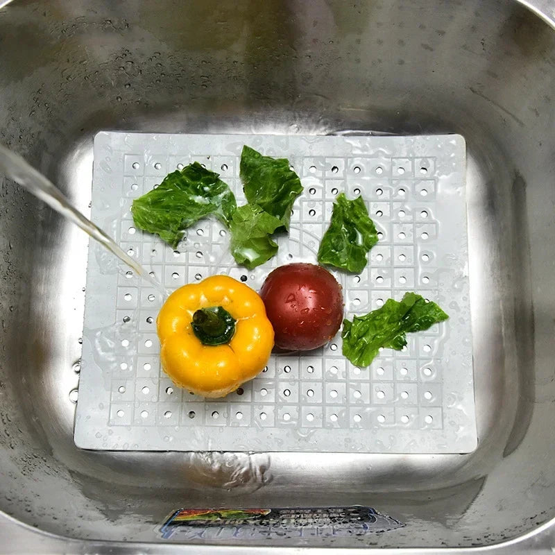 Quick-Dry Rubber Sink Mat – Anti-Slip & Heat-Resistant Pad