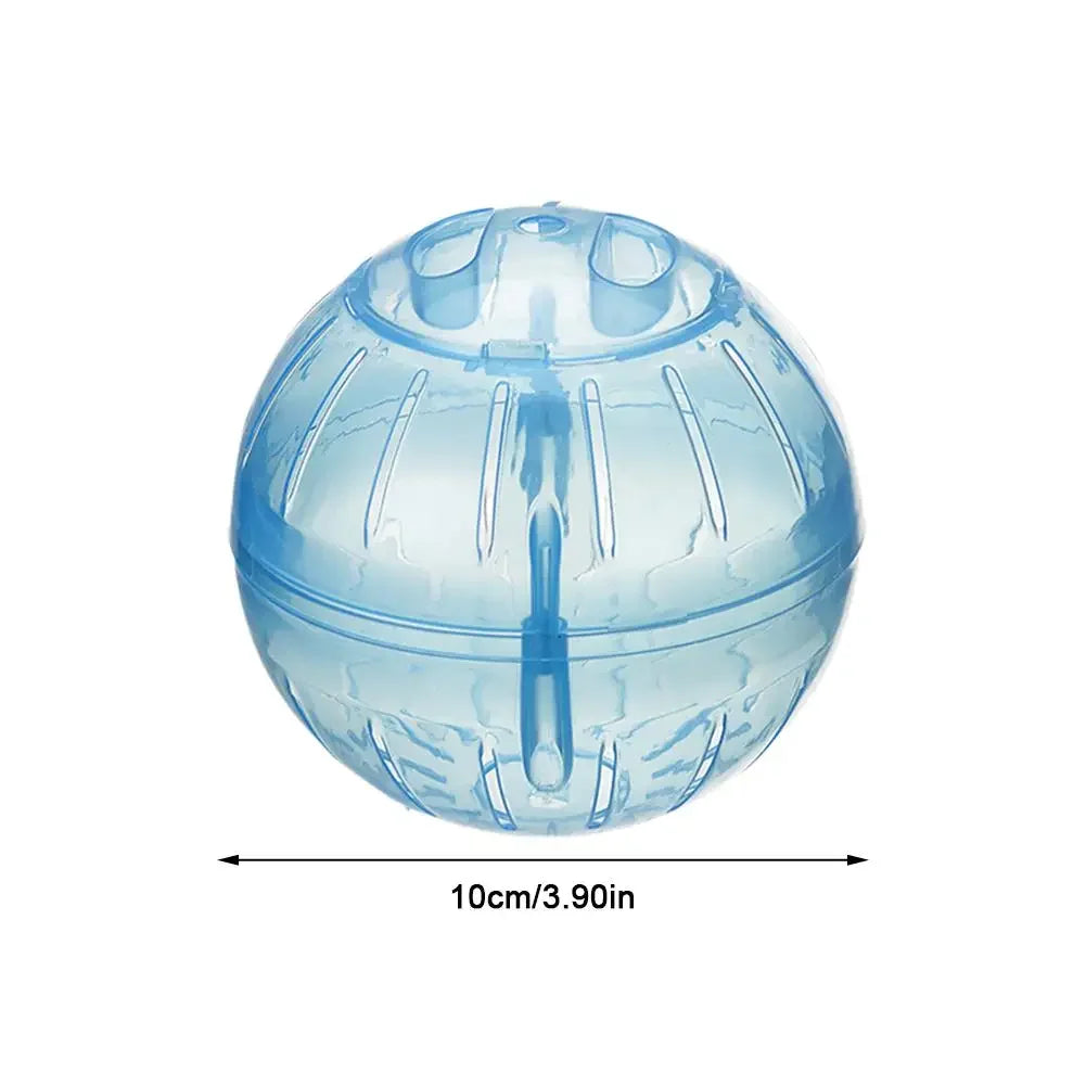 Transparent Acrylic Hamster Exercise Ball – 10cm, Escape-Proof