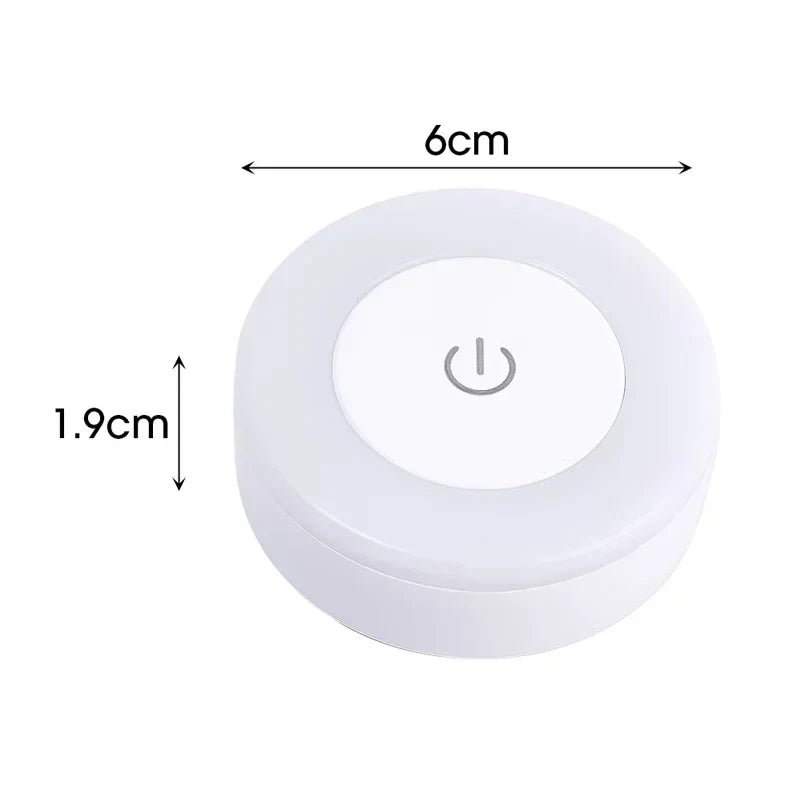 Touch LED Night Light | USB Rechargeable Magnetic Wall Lamp