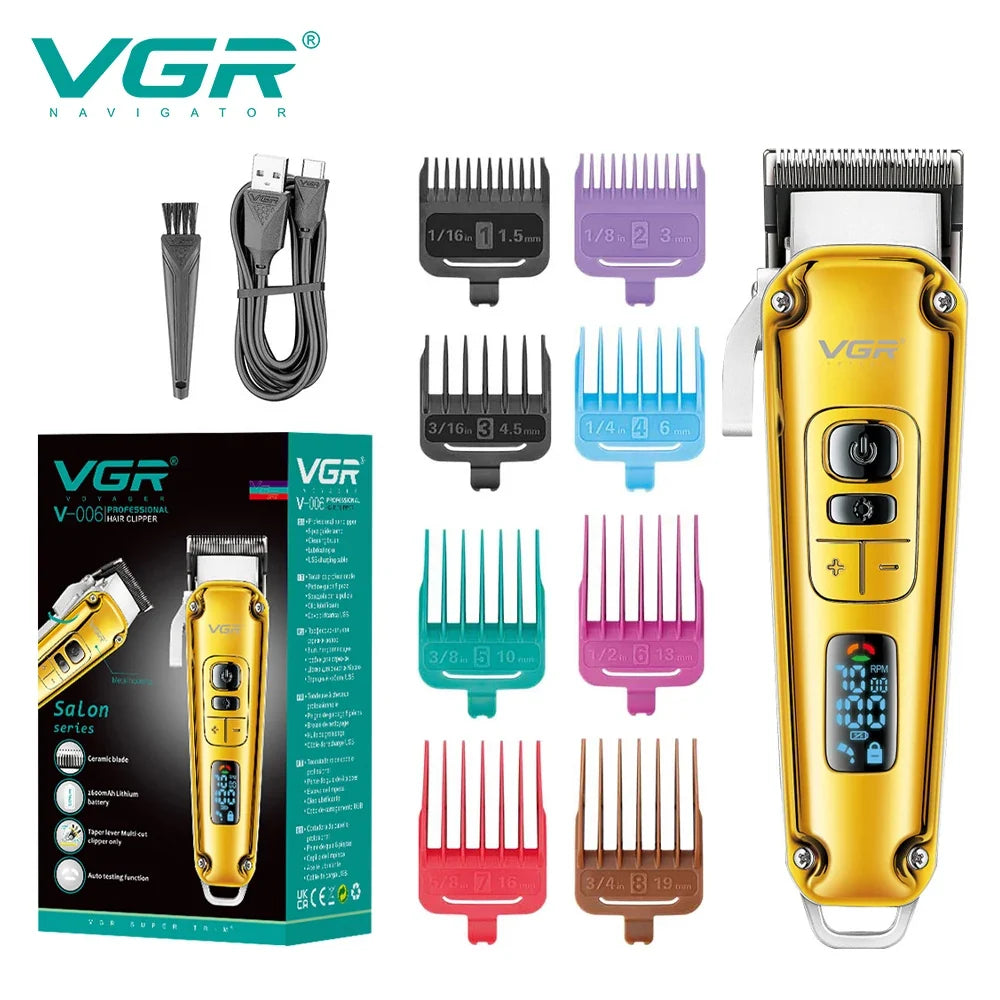 VGR V-006 Professional Men's Electric Hair Clipper & Trimmer