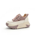 Women's 7cm Wedge Platform Sneakers – Chunky Heel Sport Shoes