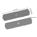 Foldable Silicone Faucet Splash Guard & Sink Drain Pad