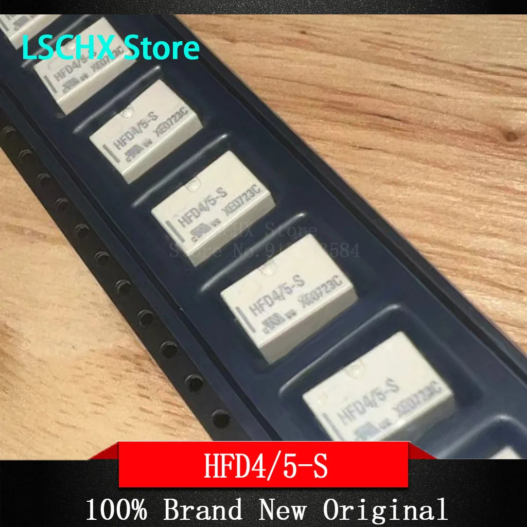 10pcs HFD4 SMD DIP Signal Relay – 3V 5V 12V 24V Variants