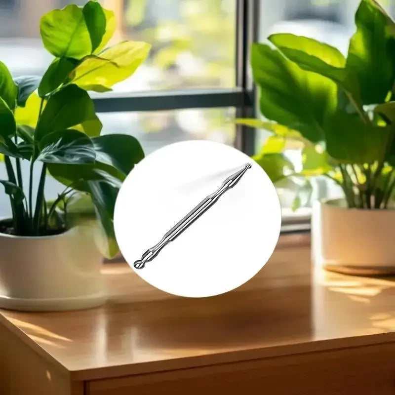 Acupressure Reflexology Massage Pen – Stainless Steel & Brass