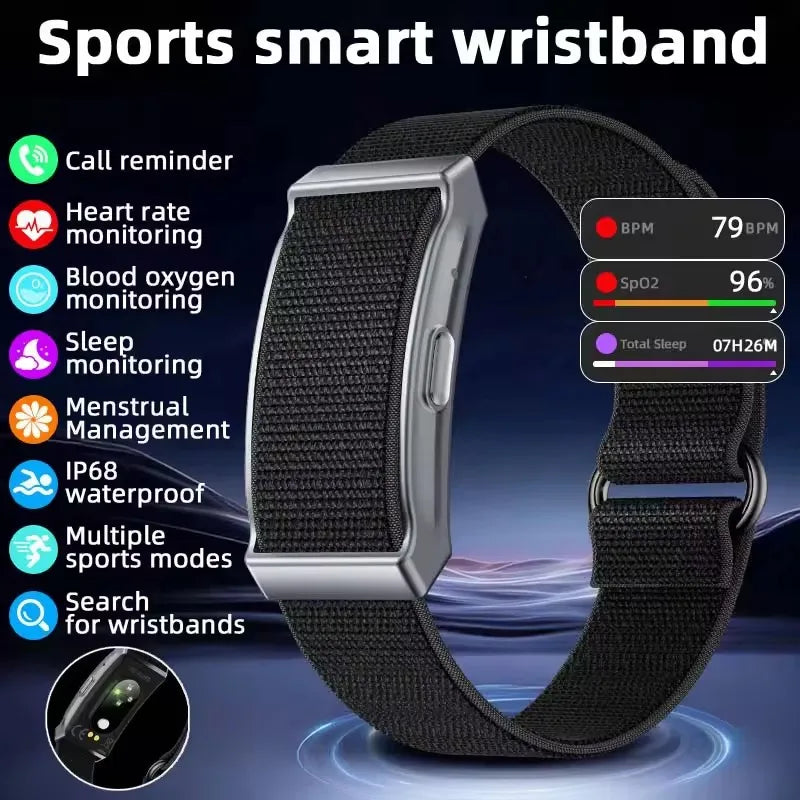 GPS Trajectory AI Health Bracelet Heart Rate Blood Pressure HRV