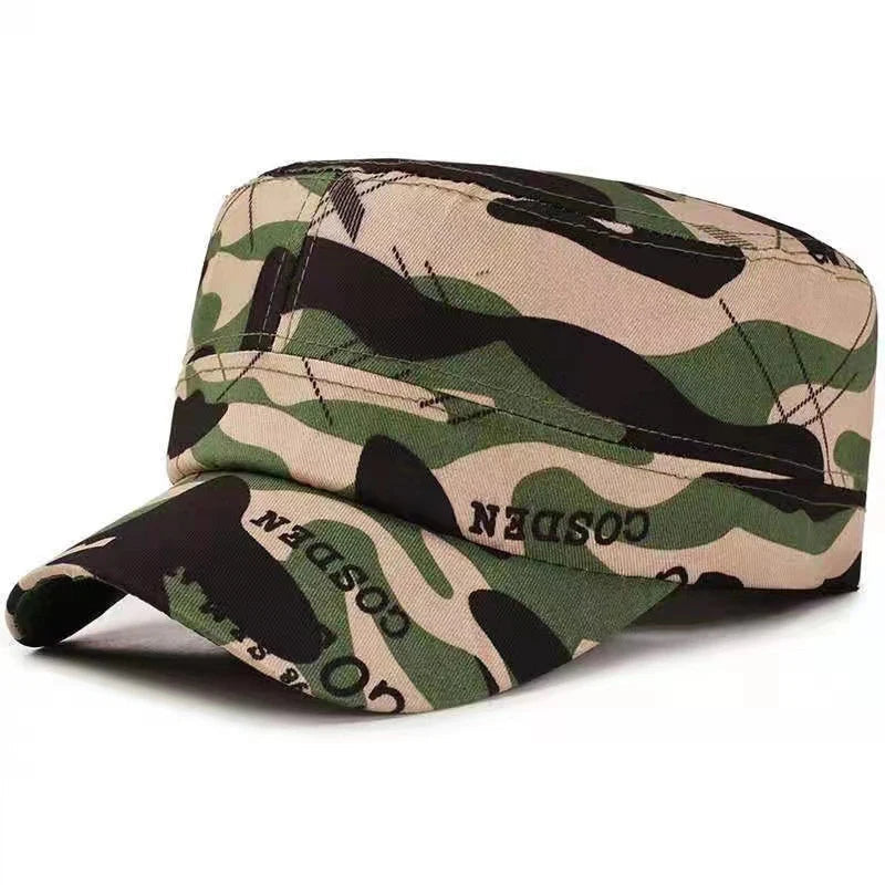 Camo Baseball Cap – Adjustable UV Sun Hat for Women & Men