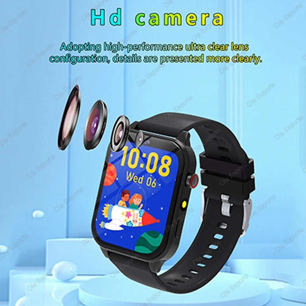 Kids Smart Watch 1.83" HD | 18 Games, Camera & Sleep Monitor