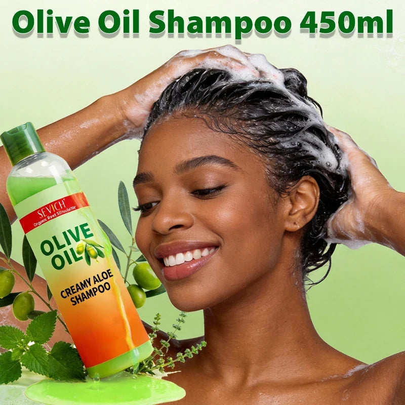 Sevich Olive Oil Shampoo 450ml – Oil Control & Deep Cleanse