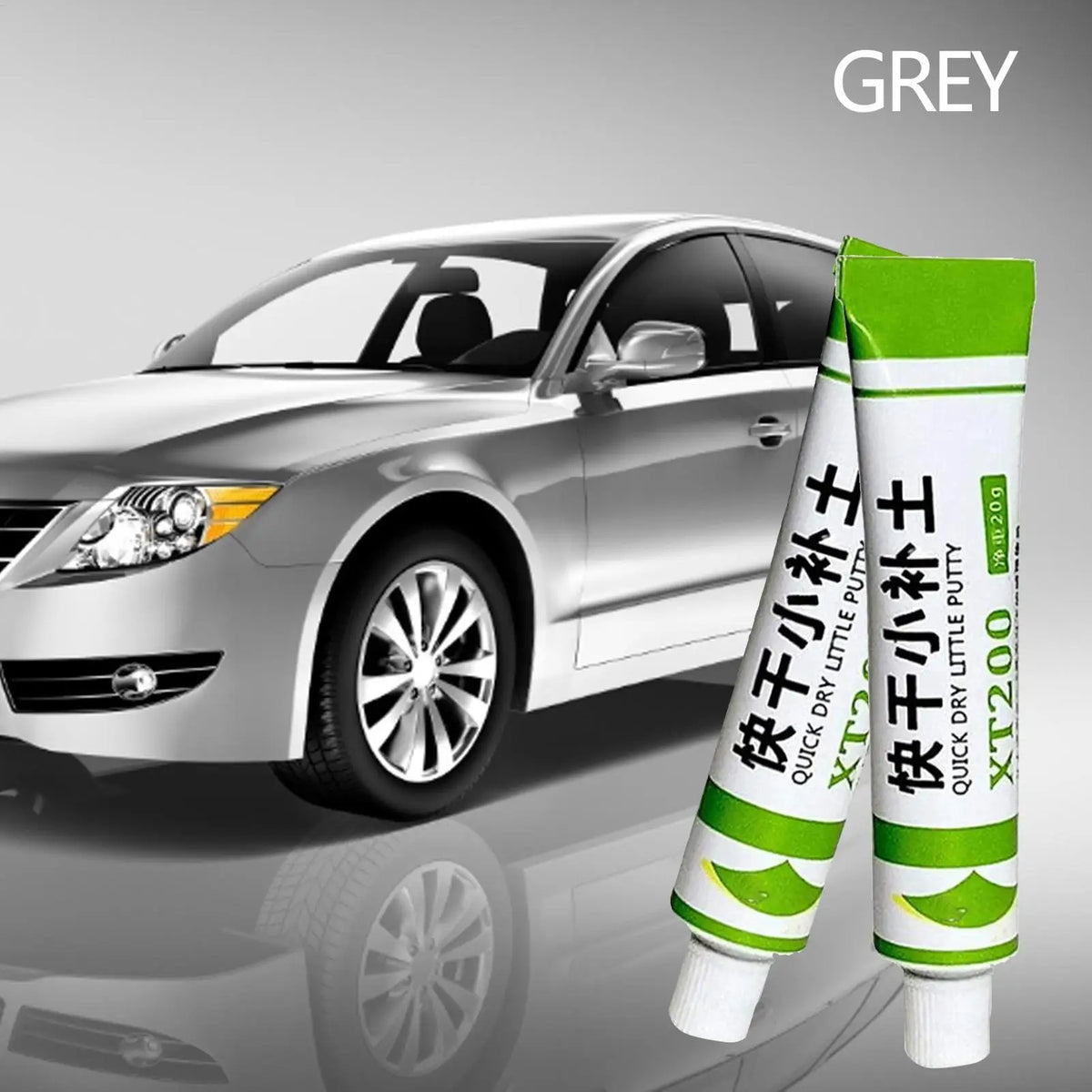 Fiberglass Boat Repair Paste Quick-drying Putty Paint Gray Scratch