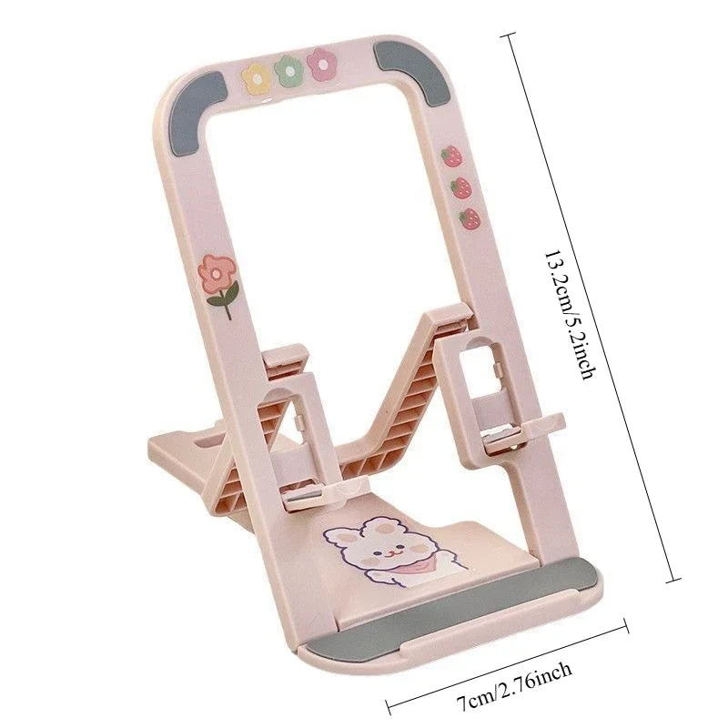 Foldable Desktop Phone & Tablet Stand | Portable Lazy Bracket