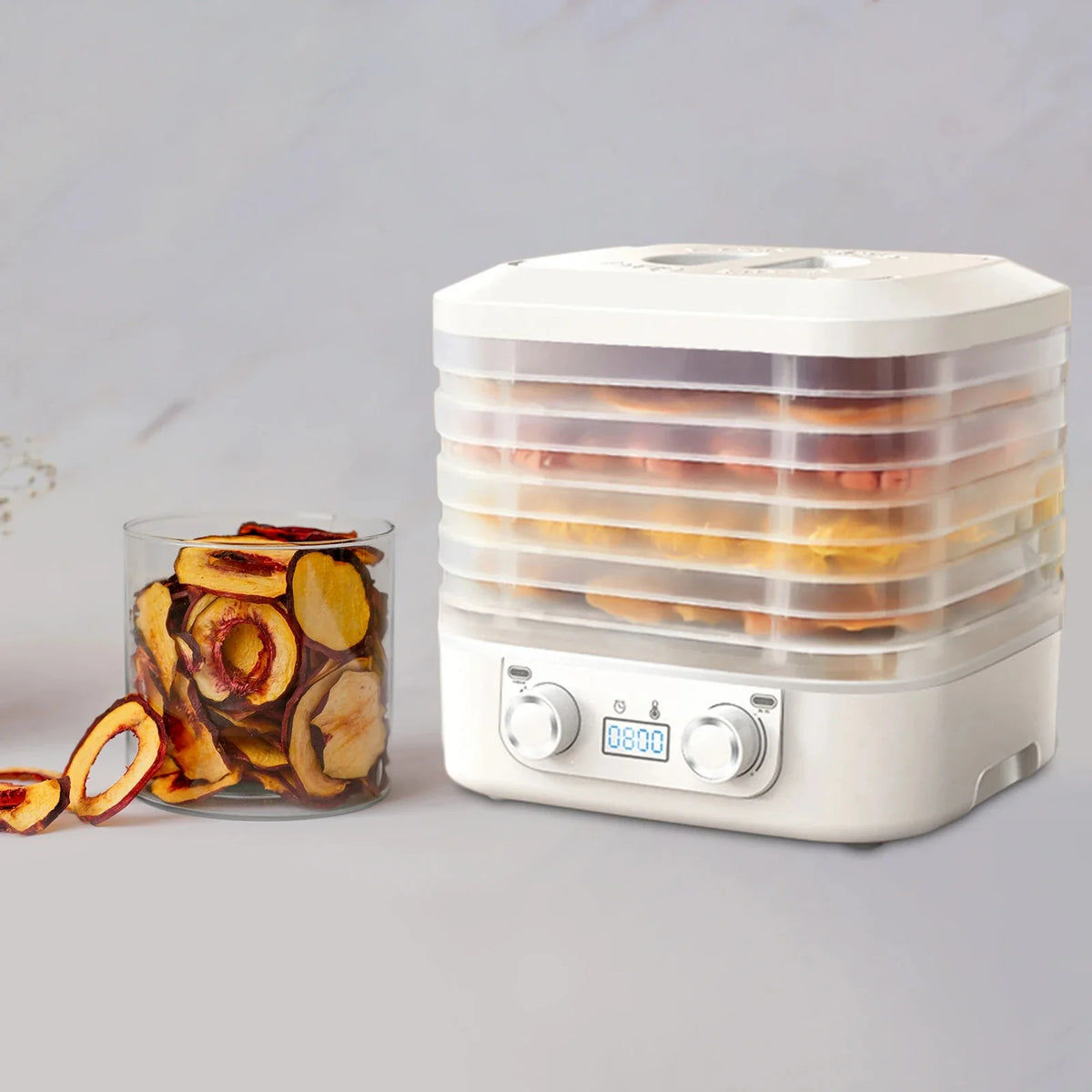 5-Layer Food Dehydrator | 48Hr Timer, Adjustable Temp – HOMEFISH