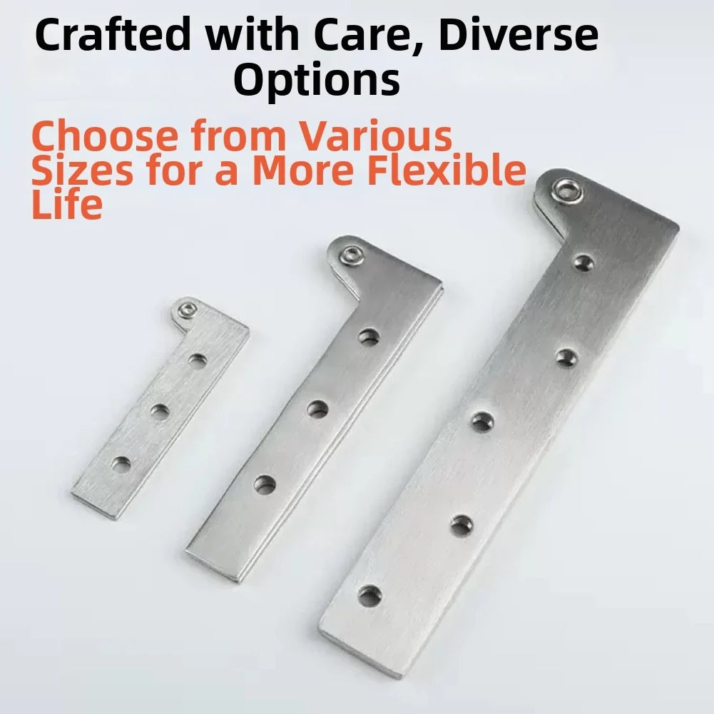 Stainless Steel Pivot Hinge 360-degree Revolving Door Cabinets Doors