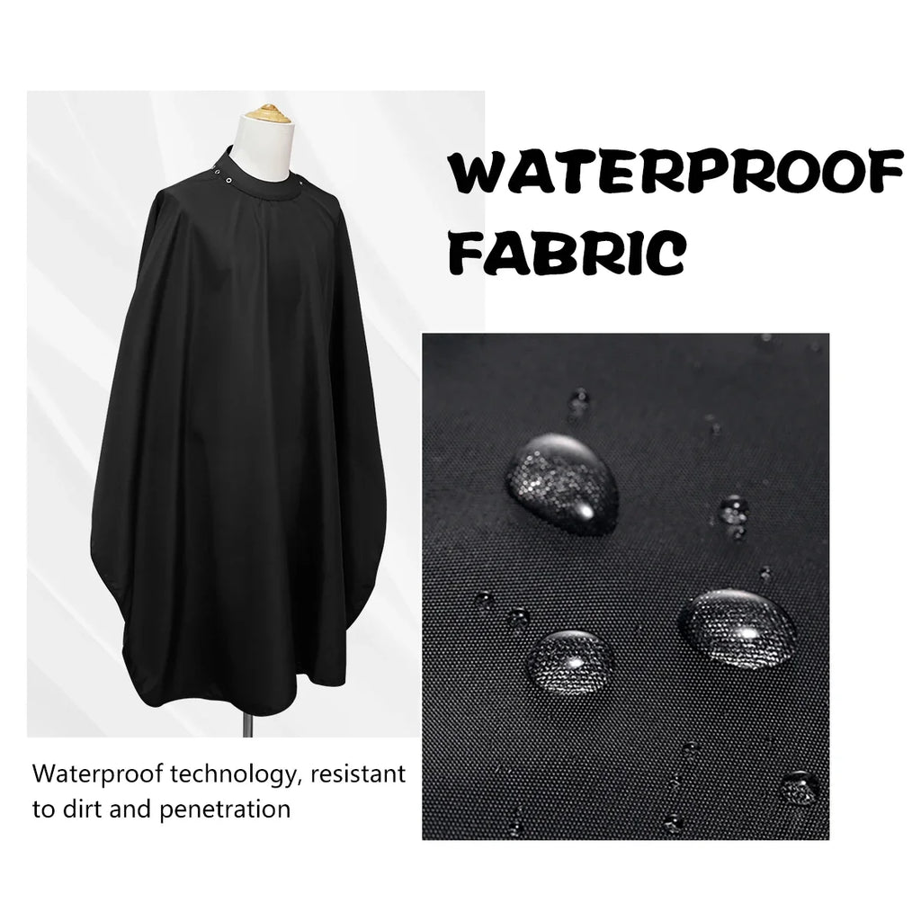 Professional Waterproof Silicone Barber Cape & Salon Apron