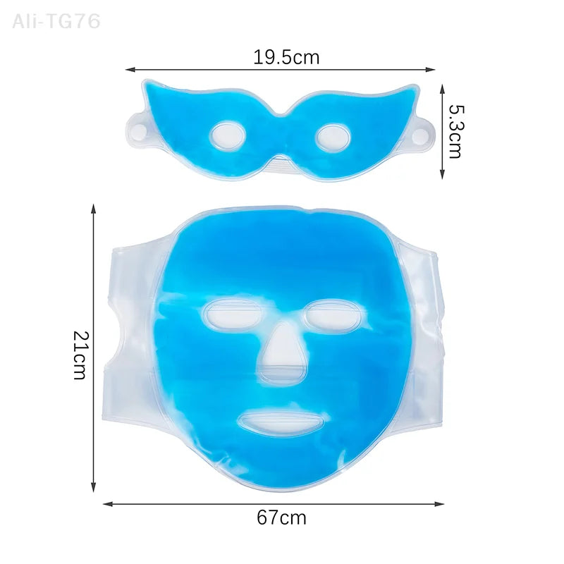 Cold & Hot Compress Gel Face Mask – Eye & Skin Compress