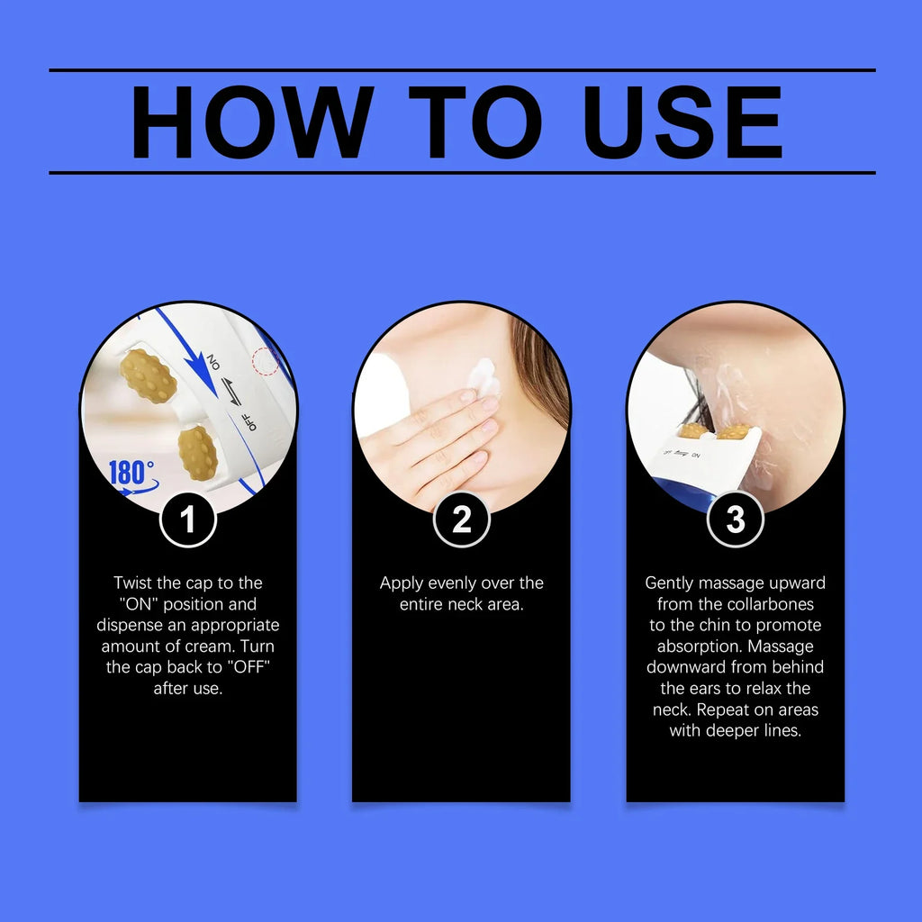 Jaysuing Neck Firming Roller Cream – Lift, Brighten & Hydrate