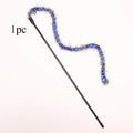 Colorful Plush Rope Cat Teaser Wand Toy | 2/3/4 Pack