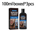 East Moon Herbal Black Hair & Beard Dye Shampoo for Men 100ml