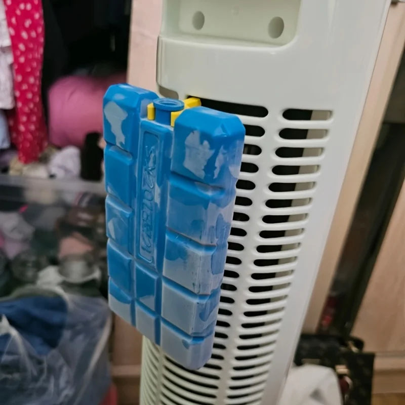 Ice Holder Clip Fan Mount Attachment Home Cooling Summer Heat Relief