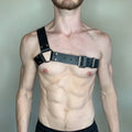 Handmade PU Leather Harness Fetish Men Gay Underwear Gothic Harajuku