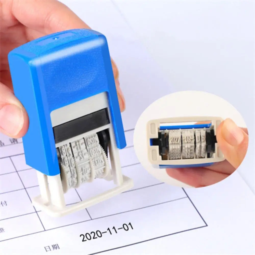 Self-Inking Date Wheel Stamp 4mm – DIY Date Stamp 2018–2030