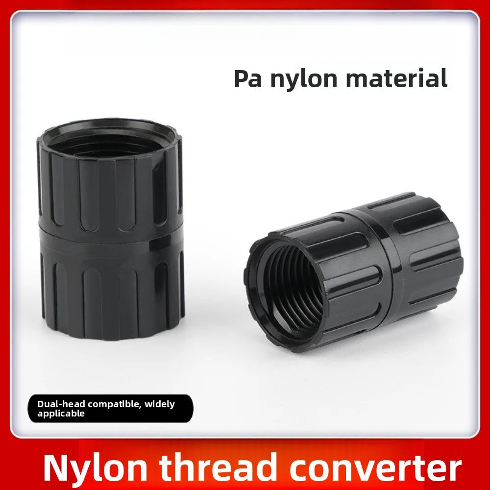 10-Pack Nylon Waterproof Threaded Cable Connector Coupler