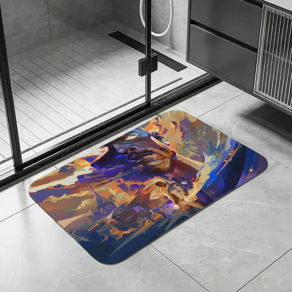 Diatomite Bath Mat – Quick Dry, Anti-Slip & Absorbent