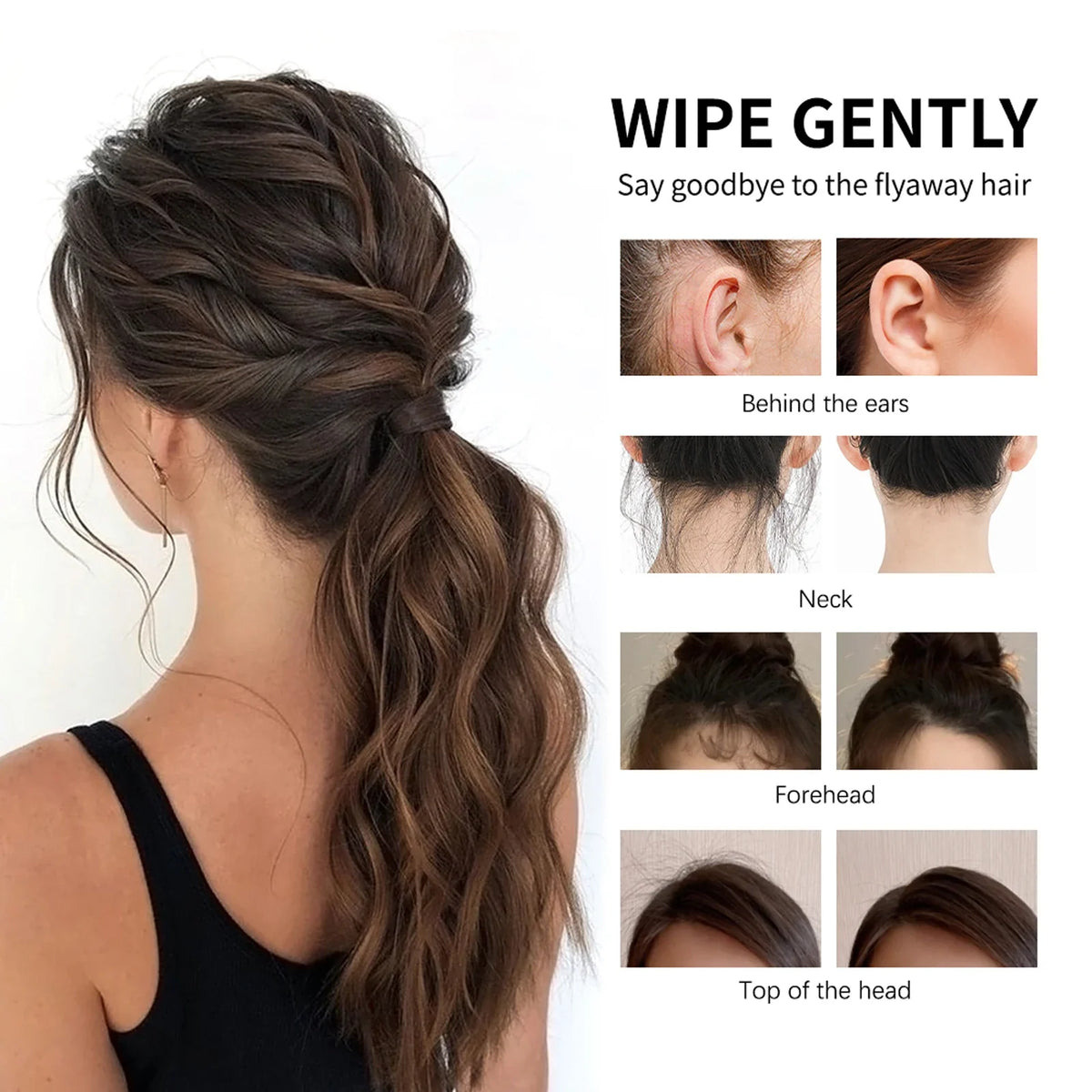 Anti-Frizz Hair Wax Stick | Smoothing Pomade for Women