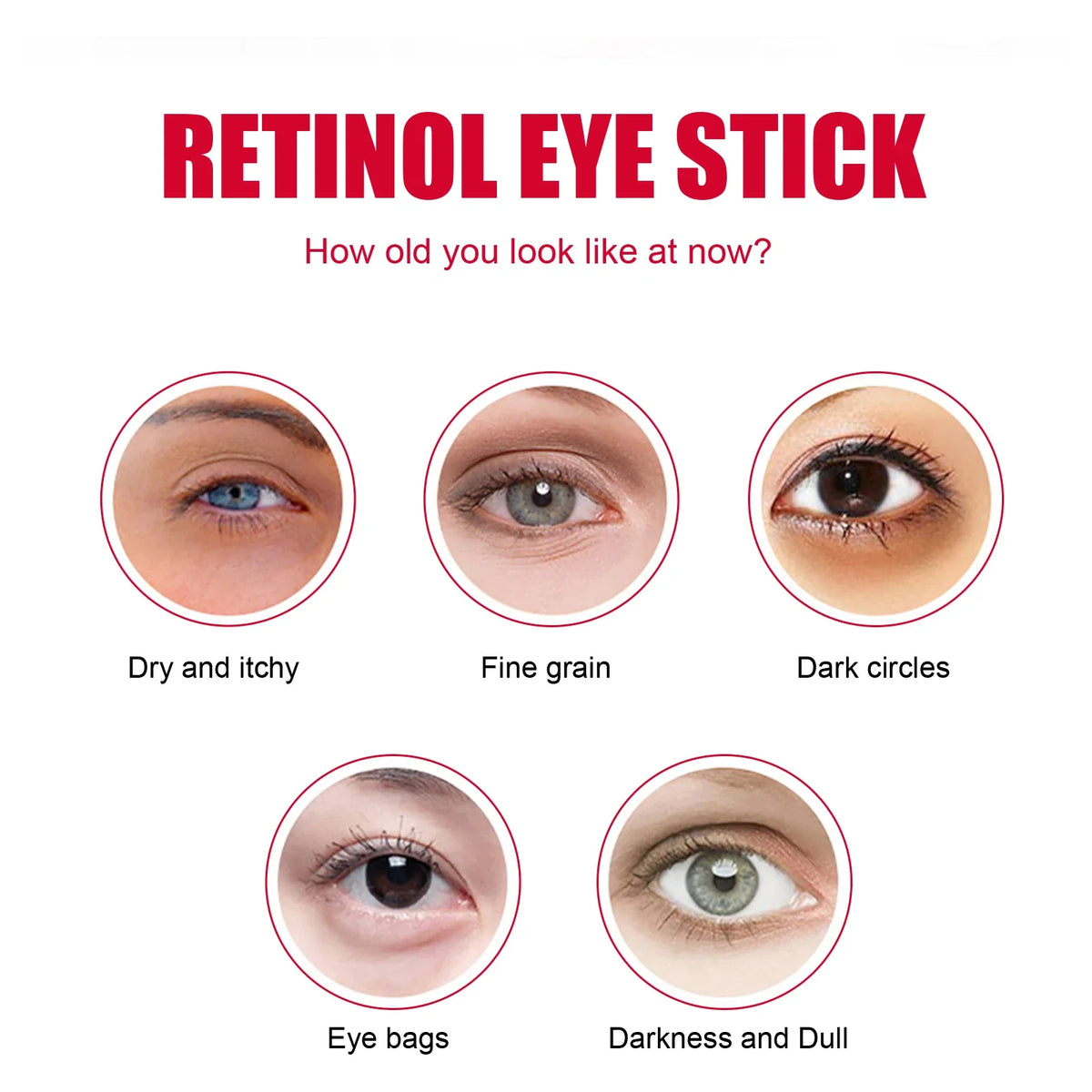 EELHOE Retinol Eye Stick – Dark Circles & Fine Lines