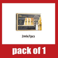 Korean 24K Gold Hyaluronic Acid & Vitamin C Serum – 7 Ampoules