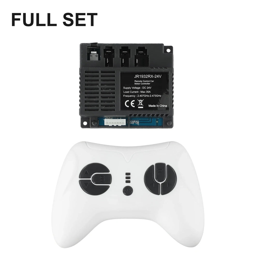 JR1932RX 24V Receiver & 2.4G Remote for Kids Electric Ride-On