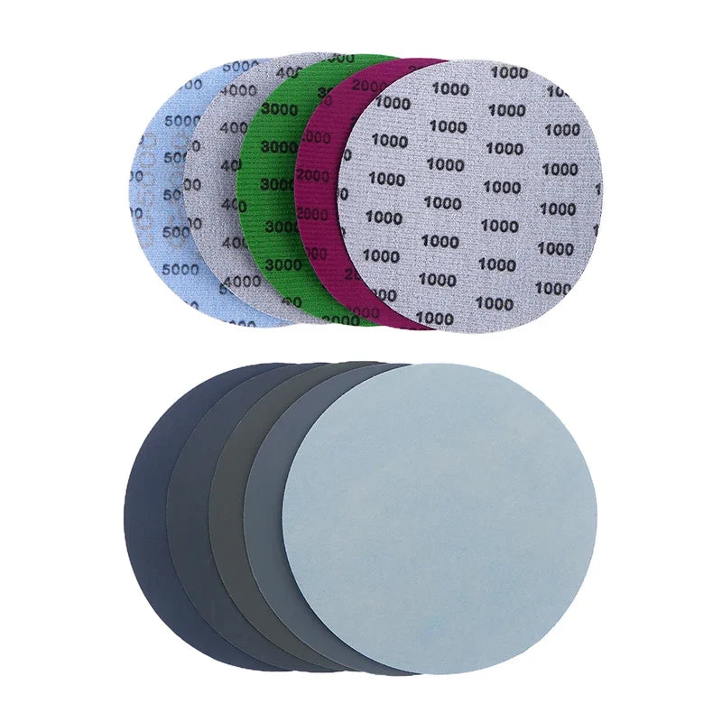 15 1000 2000 3000 4000 5000 Grit Sandpaper Discs Dry Wet Grinding