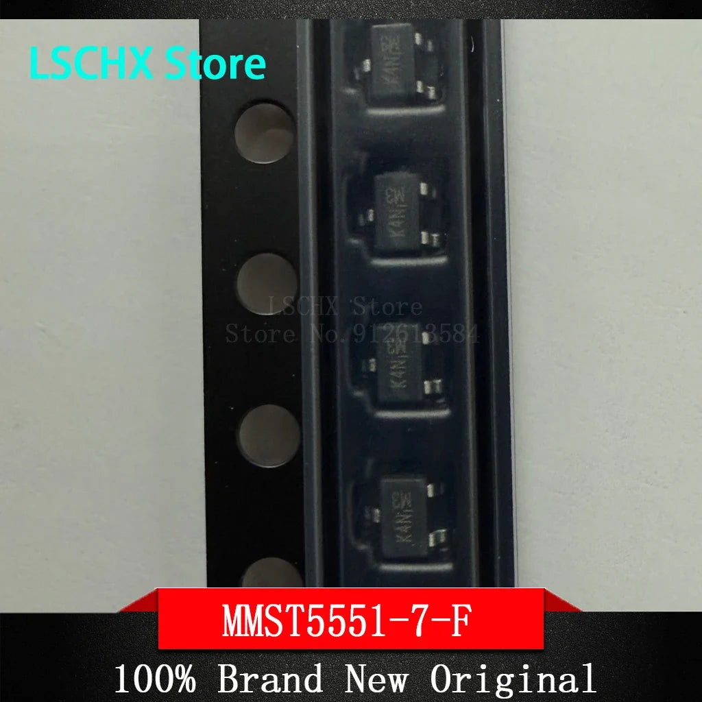 20pcs SMD BJT Transistors – MMST4403 MMST5401 MMST2907A SOT-23