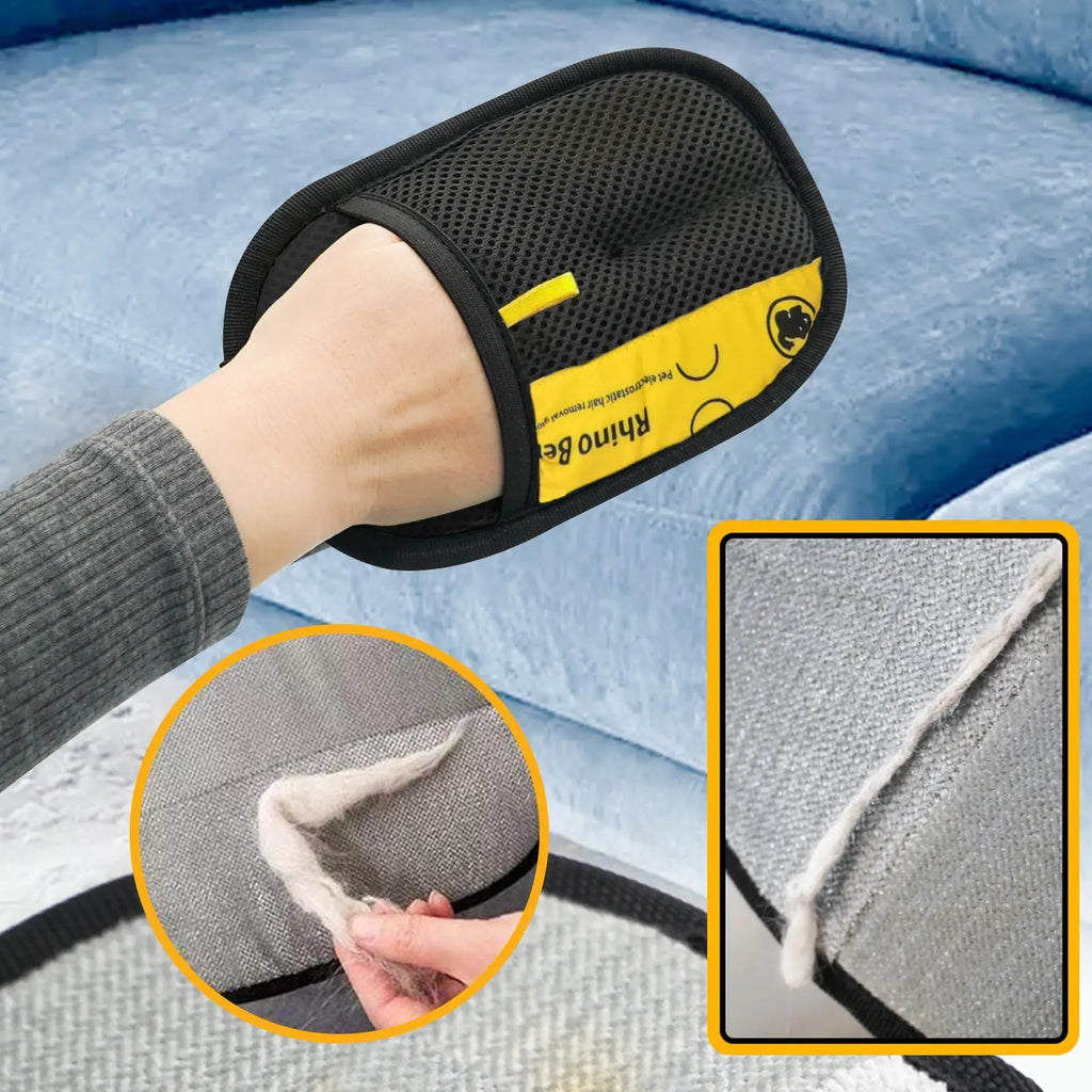 Double-sided Pet Grooming Gloves Cat Dog Hair Remover Gentle Massage